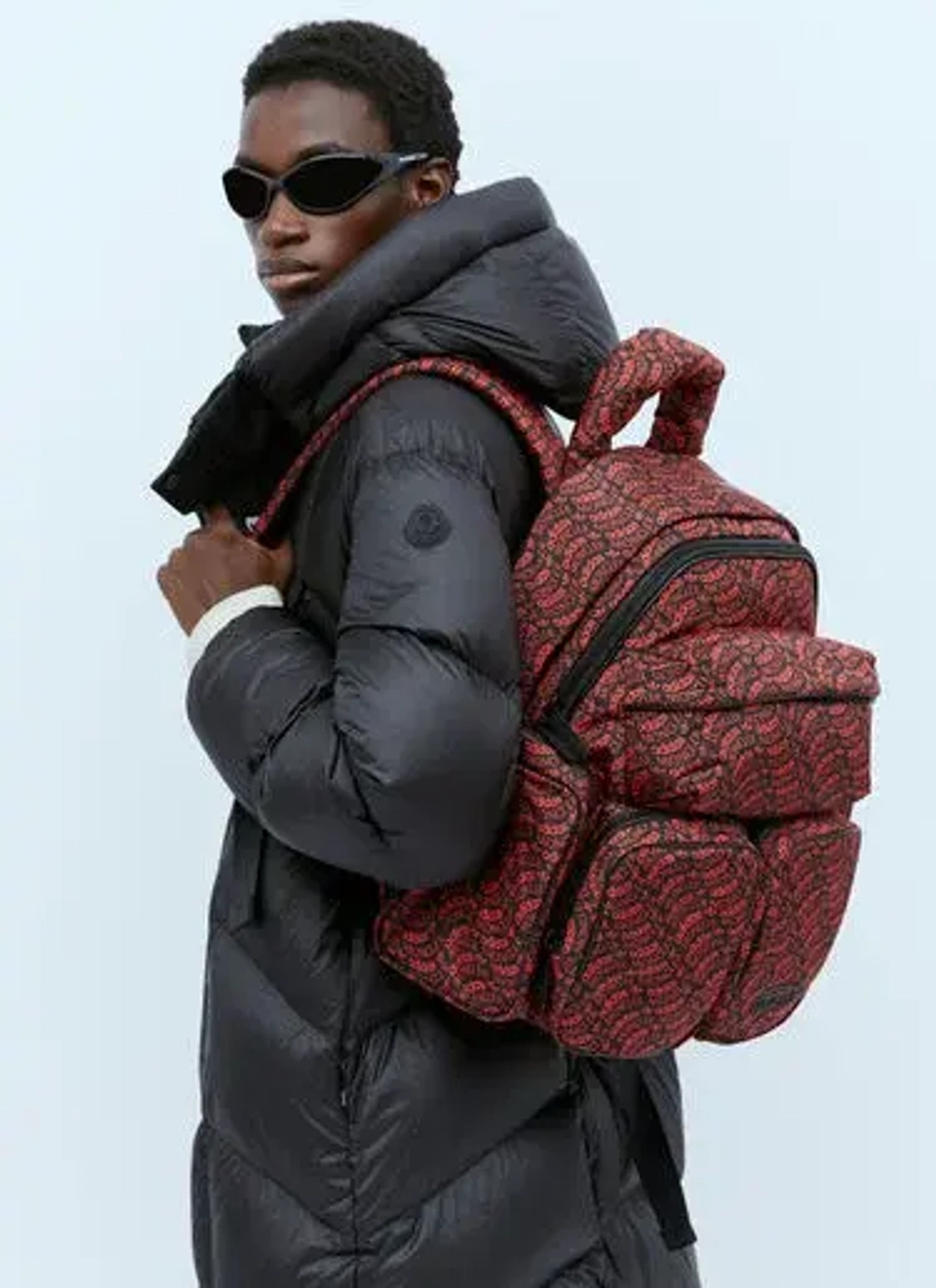 Рюкзак Moncler x Adidas Originals Logo Print Backpack