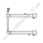 FUBAG Комплект плеч O 45 х 400мм прямые с уменьшенным электрододержателем для серии RV
