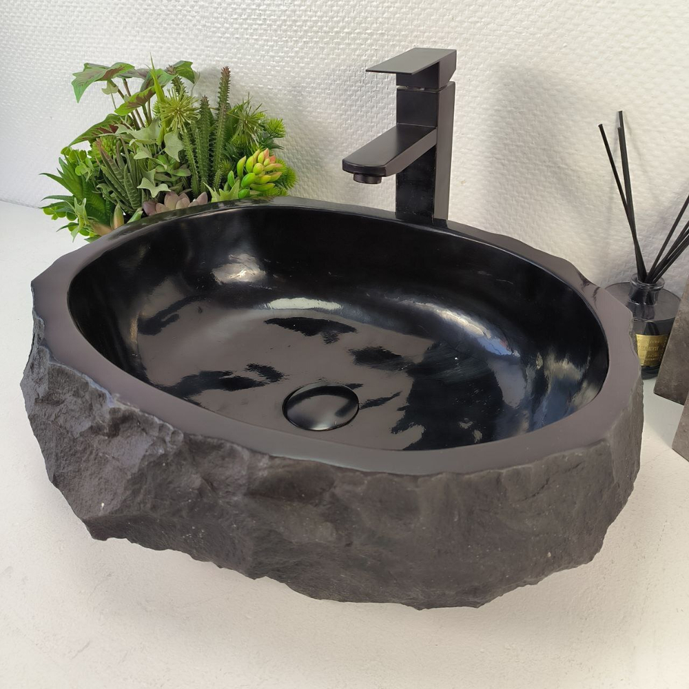 Раковина из андезита Erozy Black EA-65565 49*38*15 0039
