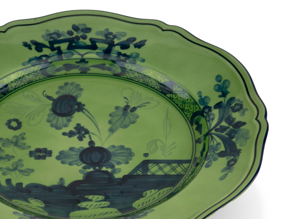 Блюдо круглое Richard Ginori Oriente Italiano Malachite (31 см)