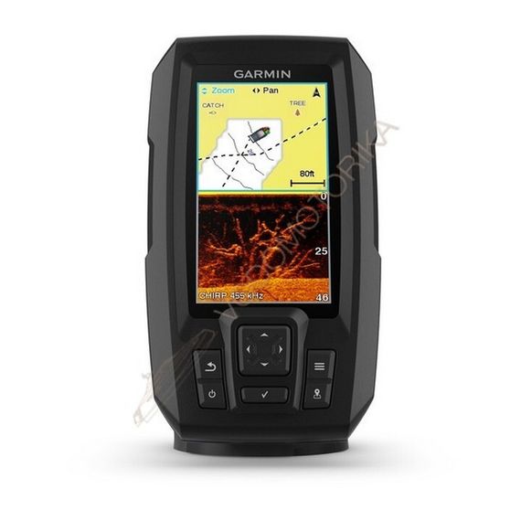 Картплоттер-эхолот Garmin Striker Plus 4cv с транцевым трансдьюсером GT20 (010-01871-01)