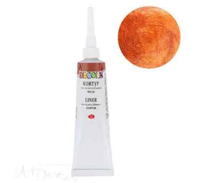 Декола акрил контур универсальный 18 мл Медь