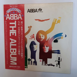 Винтажная виниловая пластинка LP ABBA The Album (Japan 1978) (Red Obi)