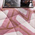 Комплект постельного белья Сатин с Одеялом 100% хлопок на резинке OBR072