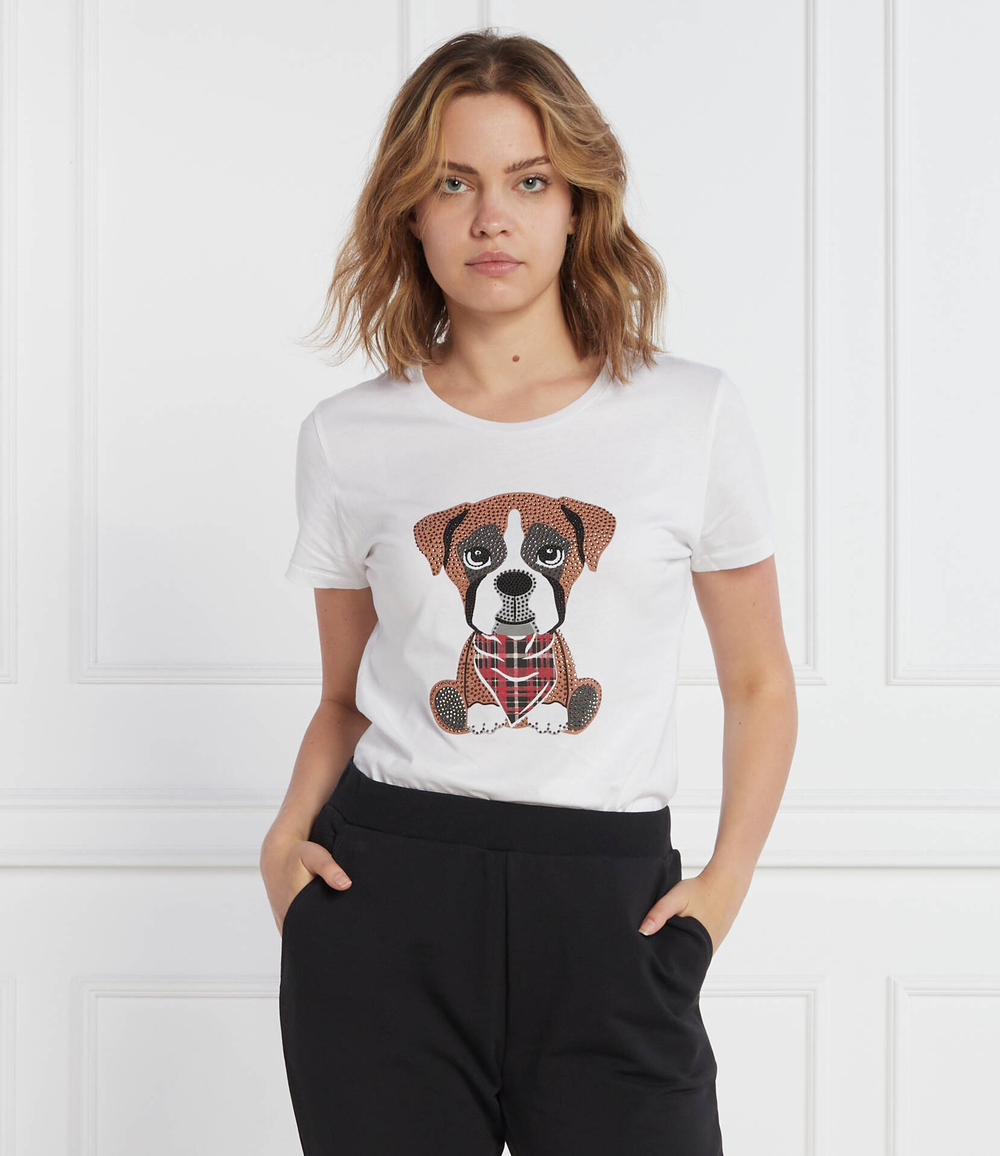 Футболка Liu Jo - белый(MF3313 J6410)