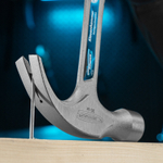 Молоток-гвоздодер, 570 г, цельнокованый, трехкомпонентная рукоятка Gross