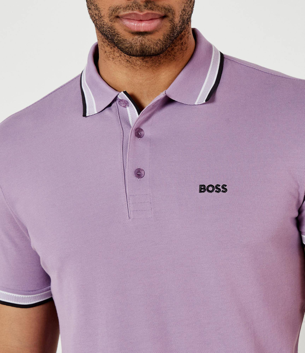 Поло Paddy BOSS GREEN - лавандовый(50469055)