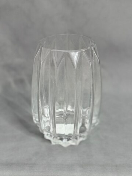 Ваза стеклянная "Классик Бордер" (h 14 см)