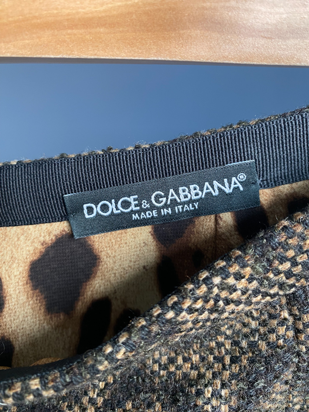 Шерстяная юбка Dolce&Gabbana, S