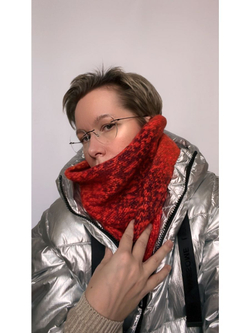 Пряжа для вязания DAMA теплая пушистая аркобалено