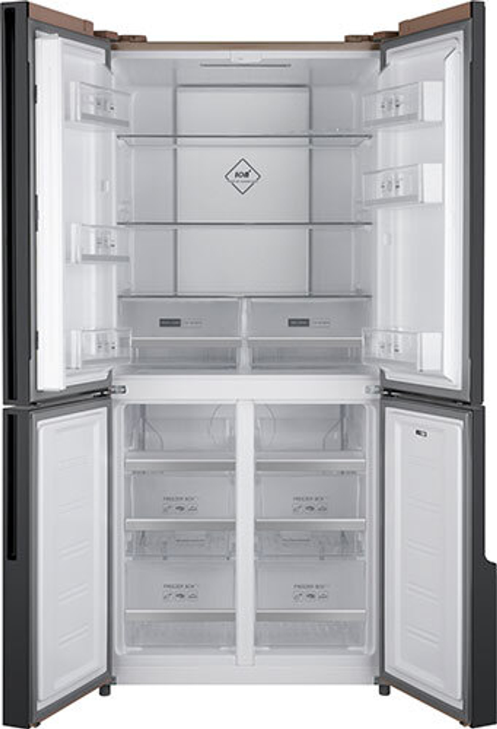 Холодильник Weissgauff INVERTER NO FROST BEIGE WCD 450 BEG