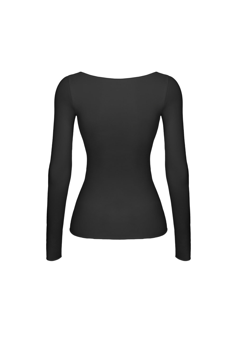black off the shoulder long sleeve