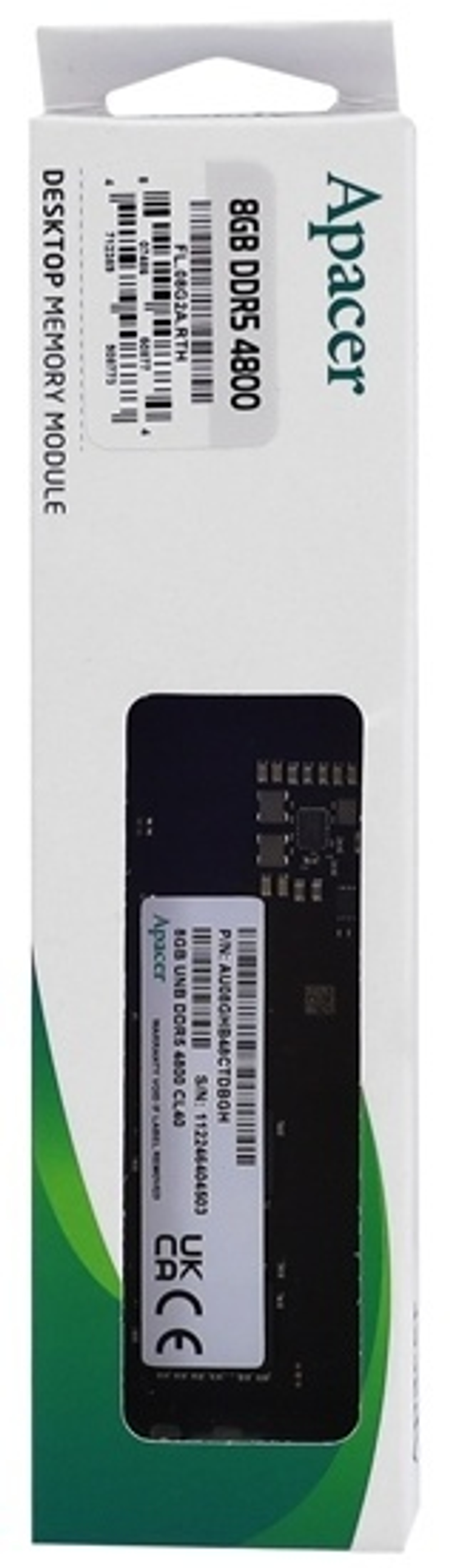 Оперативная память Apacer FL.08G2A.RTH 8 Гб
