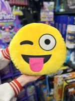 Мягкая игрушка Смайл Подушка смайлик круглая
