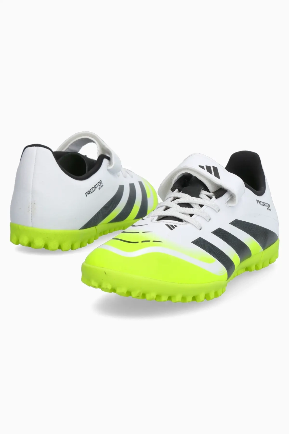 Сороконожки adidas Predator Club Hook-and-Loop TF Junior - белый