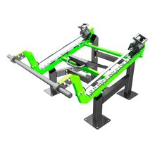 F-2804 Уличный тренажер Приседание с переменной нагрузкой ZAVODSPORTA