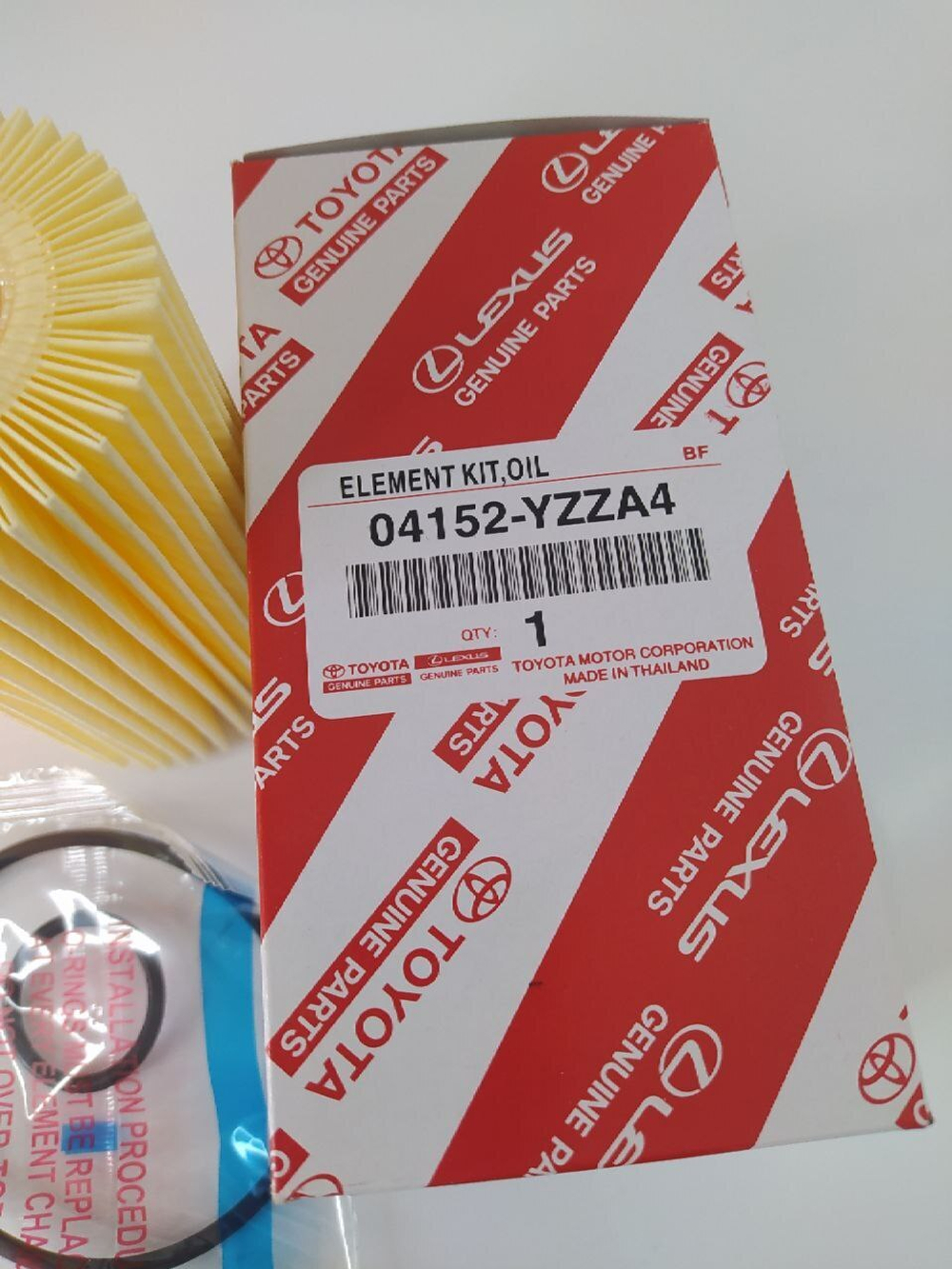 Фильтр масляный 04152YZZA4 Toyotа Land Cruiser, Lexus LX, LC, IS, RC