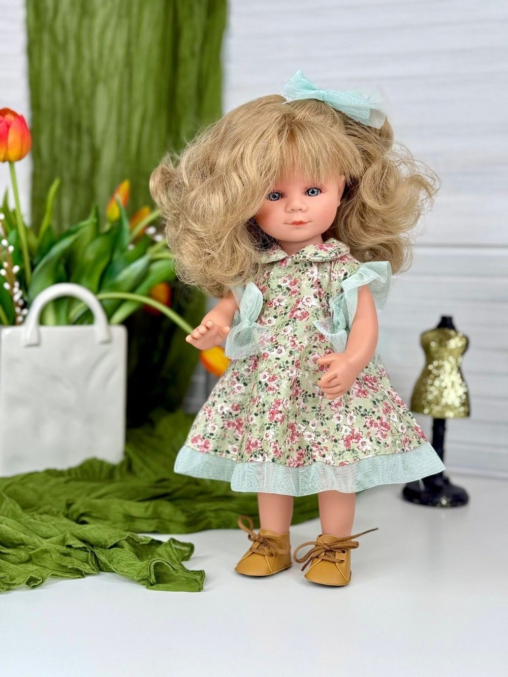 Кукла D Nenes виниловая 34см Marieta (022207)