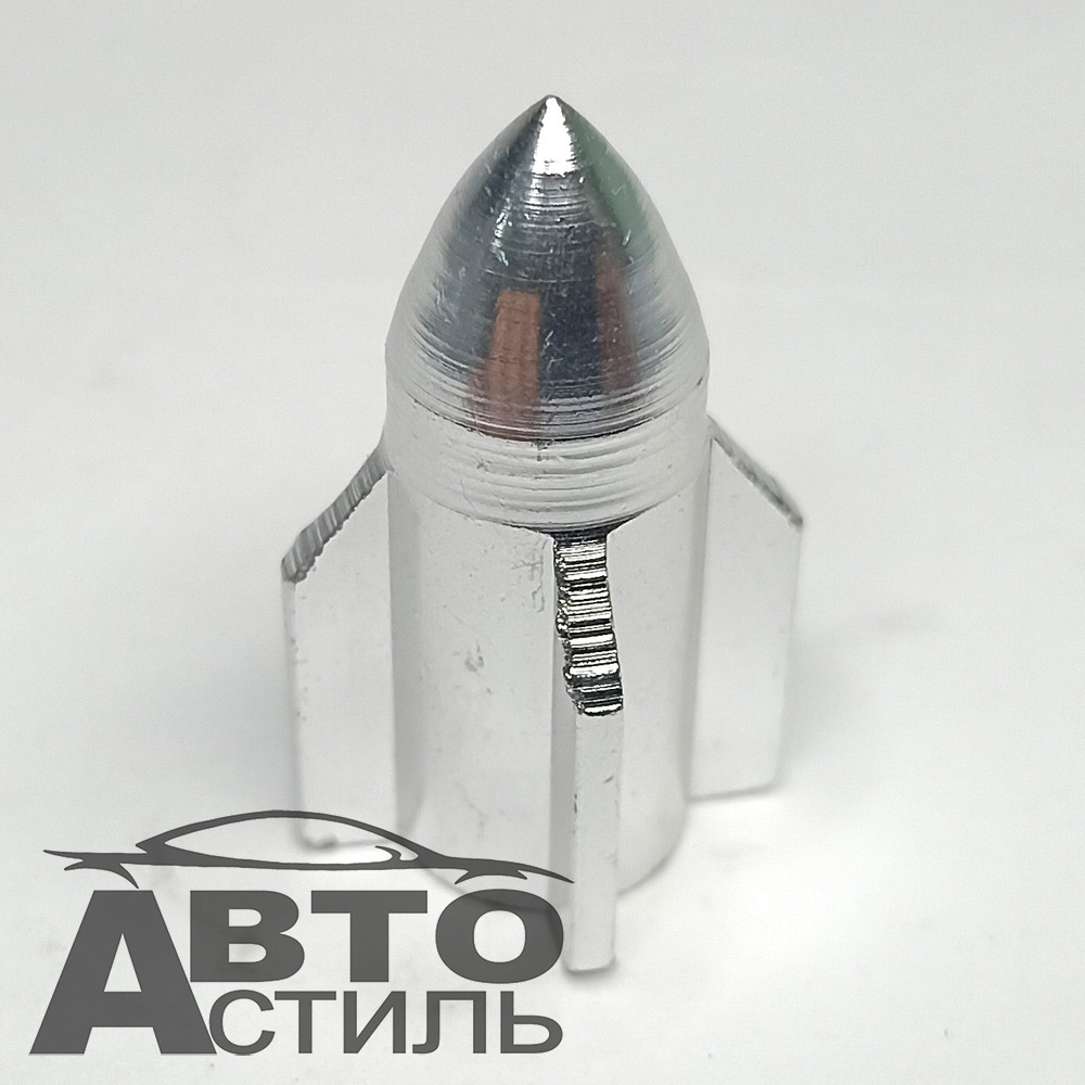 Колпачок камеры Декор - Ракета - серебро 113302