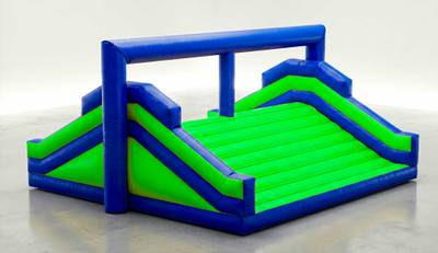 Надувное препятствие (модуль) для полосы препятствий «Плацдрам», 6×4×3 м