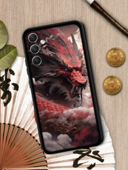 Чехол на Samsung A54 с принтом