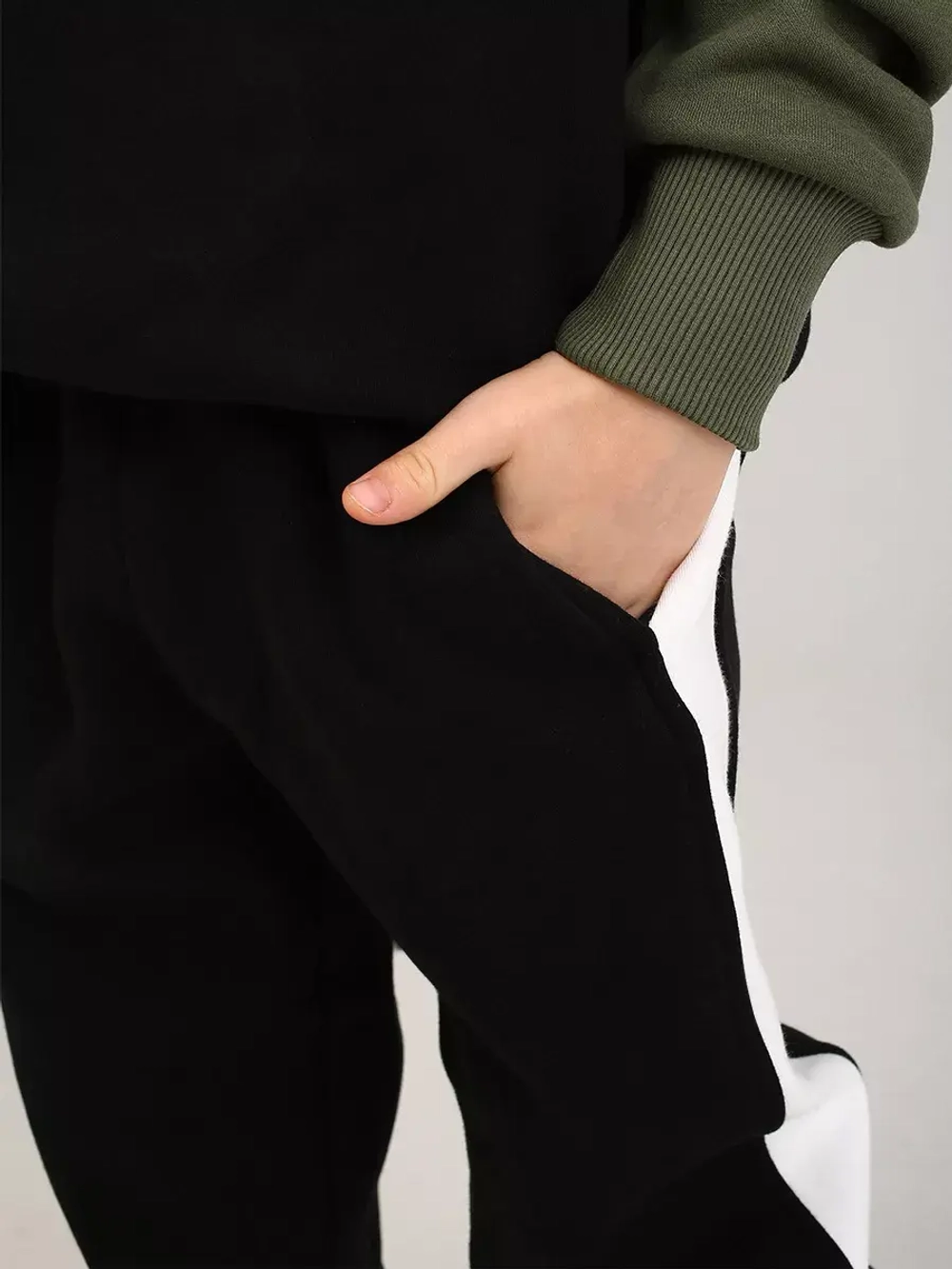 Спортивный костюм детский теплый, оверсайз