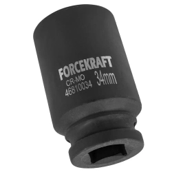 Головка ударная глубокая 3/4'', 34мм (12гр.) FORCEKRAFT FK-46810034
