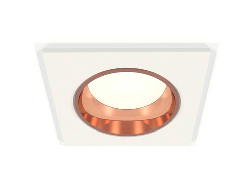 Комплект встраиваемого светильника Ambrella light Techno Spot XC6520005 SWH/PPG белый песок/золото розовое полированное (C6520, N6114)
