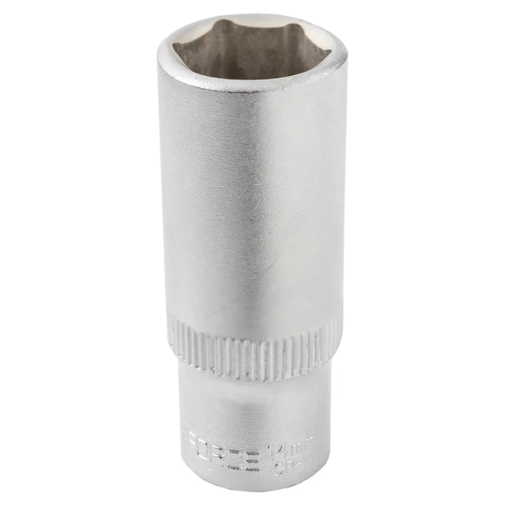 Головка глубокая 1/4'', 14мм 6гр. RockForce##Rock FORCE RF-5255014