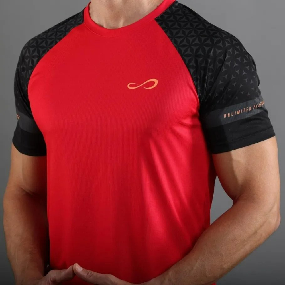 Одежда для тенниса Мужская, Футболка ENDLESS FEISTY GEO .