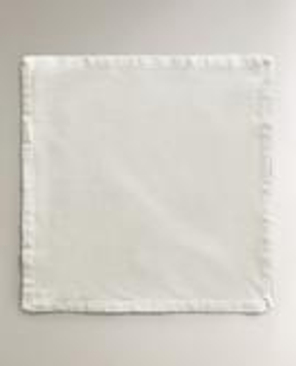 ZARA HOME САЛФЕТКИ С ФЕСТОНАМИ (НАБОР ИЗ 2 ШТ.), БЕЛЫЙ