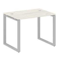 Metal System Стол письменный на О-образном м/к БО.СП-1 Дуб Наварра/Металл Серый 1000*720*750