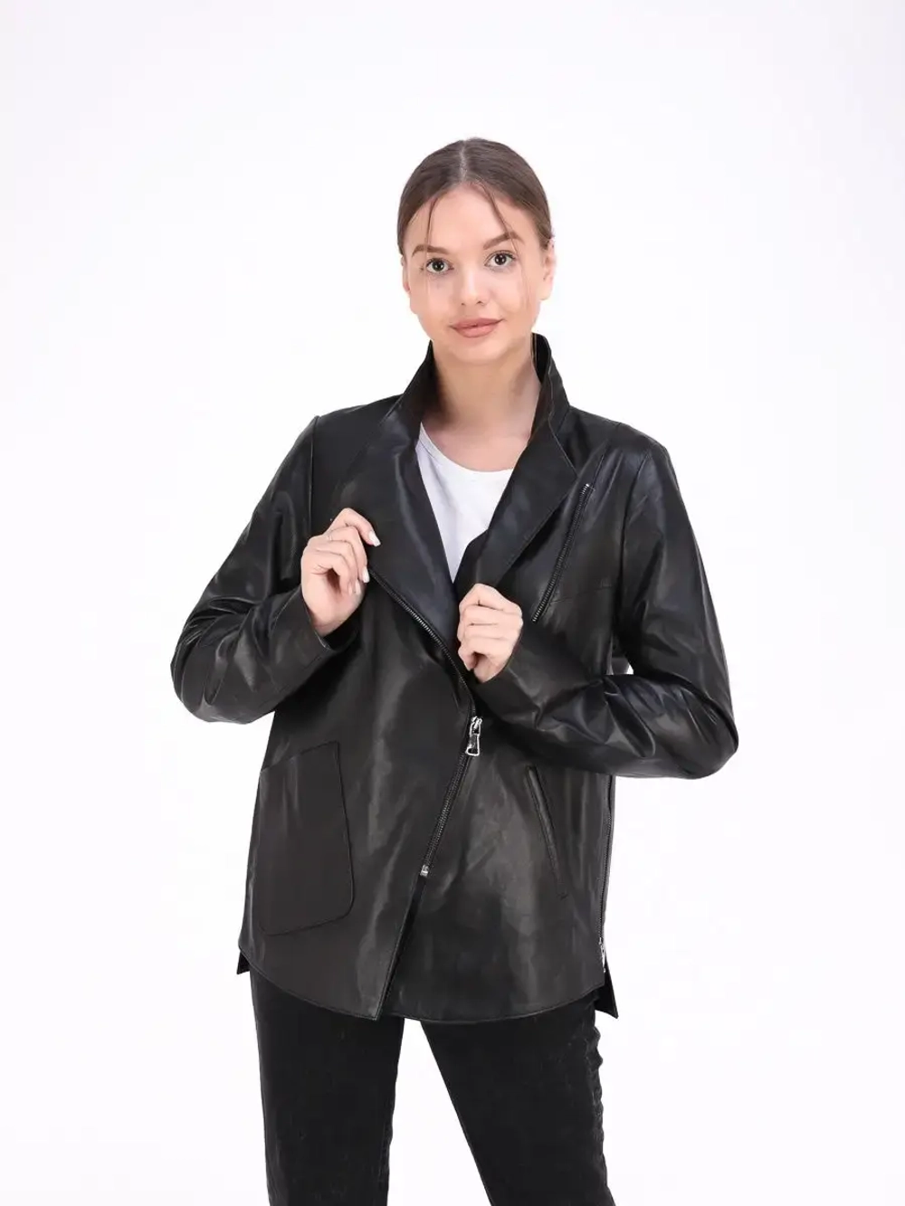 Куртка женская из натуральной кожи