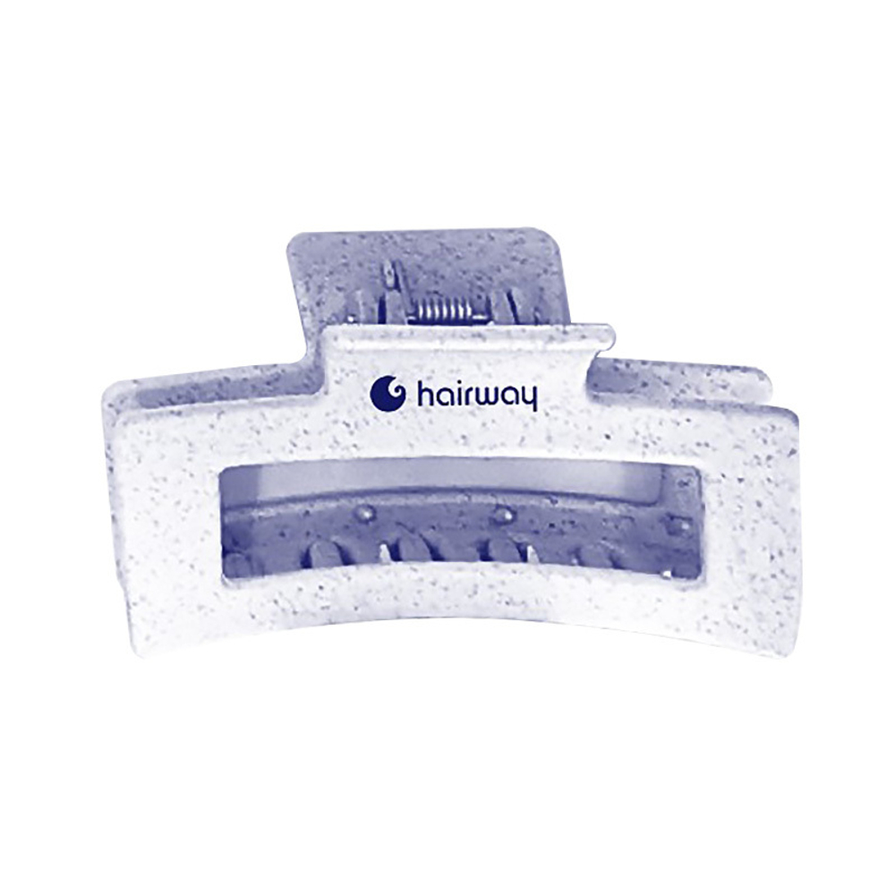 Зажим для волос Hairway Ecoline 85 мм, голубой, 42047-03