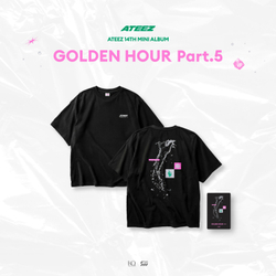 Мерч ATEEZ GOLDEN HOUR : Part.5 - SHORT SLEEVE T-SHIRT (Футболка)
