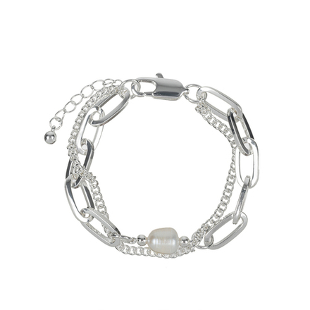 Браслет Fiore Luna Pearle Сarabiner CL1009/MP S