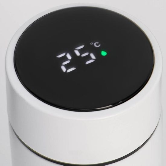 Термос "Love", c термометром, 450 мл, сохраняет тепло 8 ч, 23 х 6.5 см