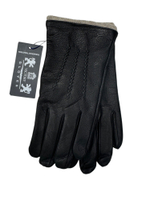 Перчатки. Мужские. Материал верха: Кожа оленя. Подклад: Трикотаж-шерсть. 5 шт в упаковке.