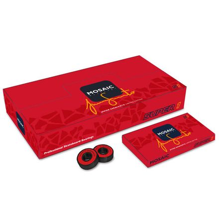 Подшипники MOSAIC SUPER 1 JAVIER SARMIENTO ABEC 7 BEARINGS BLACK RED WHITE