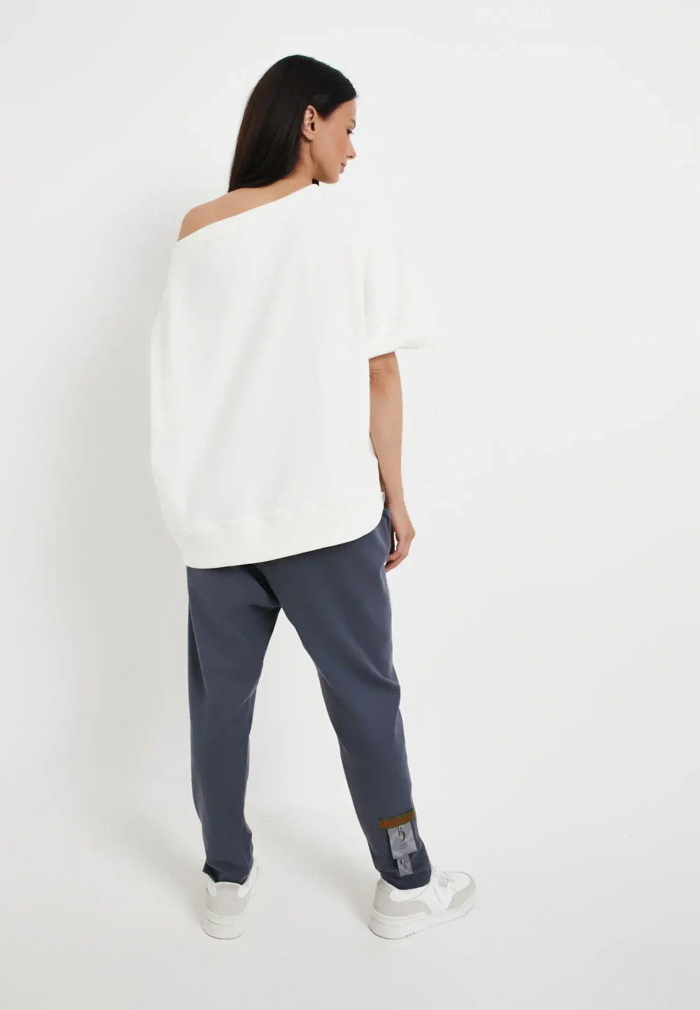 Футболка Летучая мышь принт белый