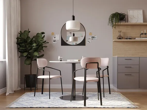 Панно декоративное с эффектом 3d minimalism, с белой рамой, 40х40 см