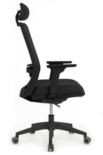 Кресло Riva Ворк W-218C BLACK Черный