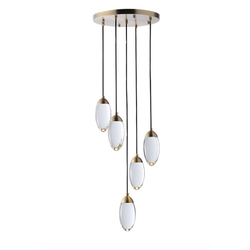 Подвесной светильник MT8848-5H brass