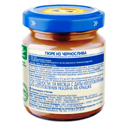 Пюре Бабушкино Лукошко Чернослив с 5 месяцев 100г