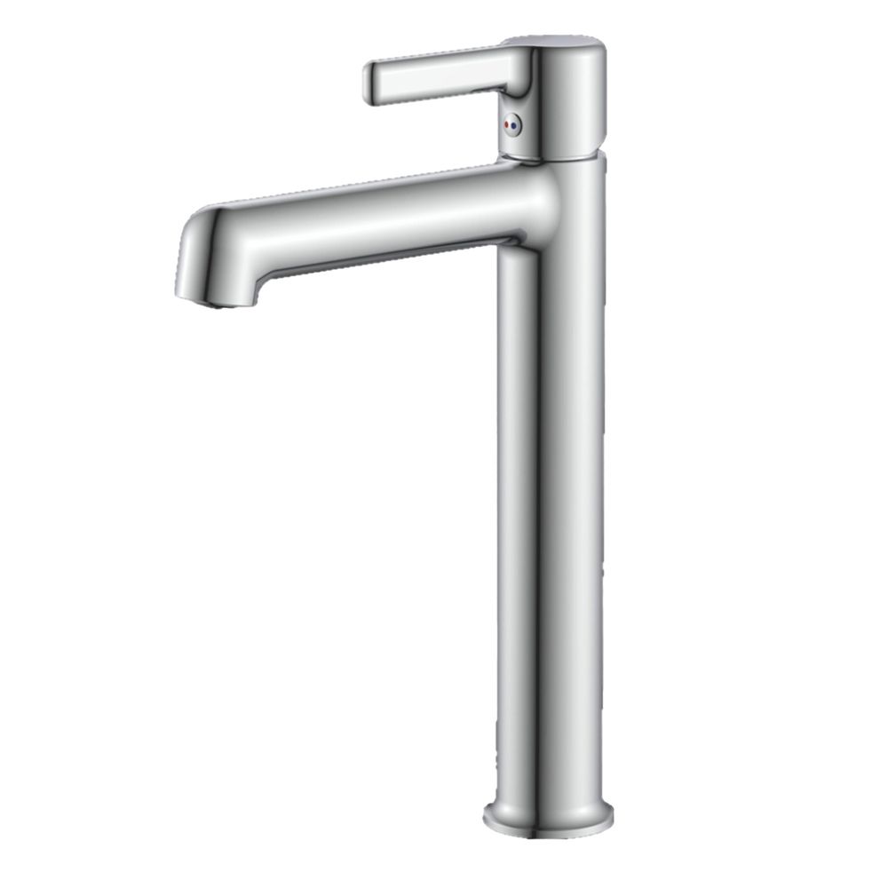 Смеситель для раковины высокий HAIBA HB11814 хром