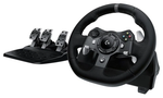 Комплект Logitech G G920 Driving Force, черный