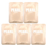 Lapcos, тканевая маска с жемчугом, осветляющая, 5 шт, по 24 мл (0,81 жидк. унции)