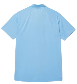 Теннисное поло Lacoste Tennis x Novak Djokovic Regular Fit On Court - Blue