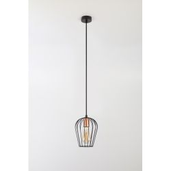 Светильник подвесной (подвес) Rivoli Atena 5063-201 1 х E27 40 Вт лофт - кантри