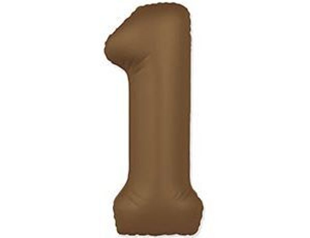 Ф ЦИФРА 1 40" SLIM Choco Brown